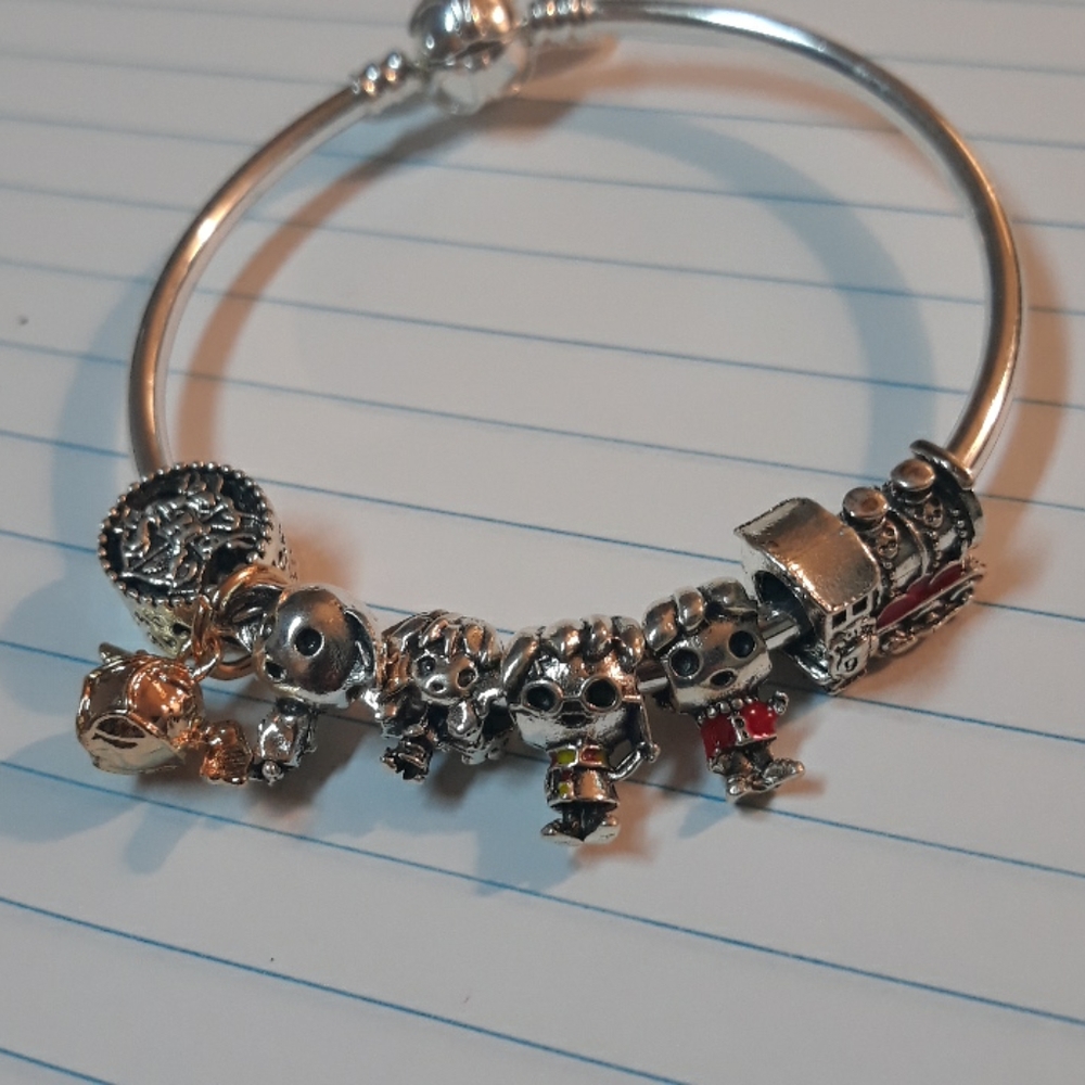 Harry potter snitch charms Trynmera for Pandora